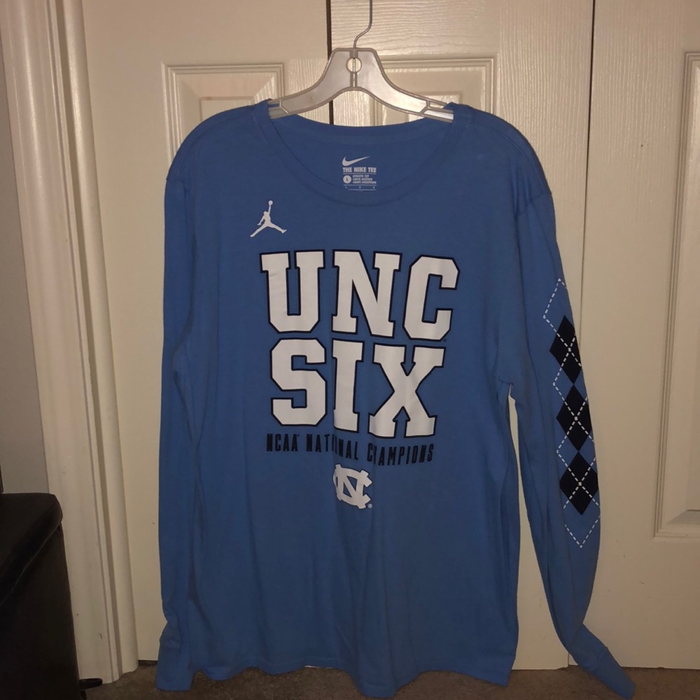 Air Jordan UNC “6” 2017 National Champions Shirt
